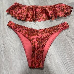 Zimmermann ruffle bikini